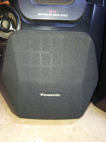 Módular Bocinas Panasonic Ak70 6 Ohms Potentes Altavoces Negro 160 W (Usado)