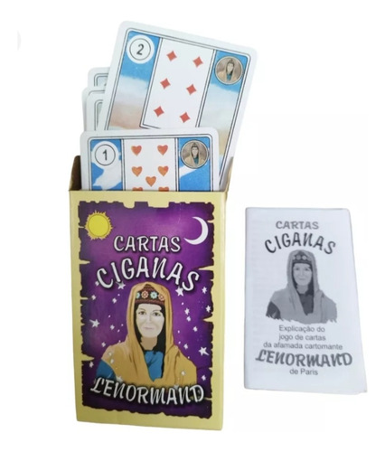 Cartas De Tarot Gitanas - Modelo Marsella