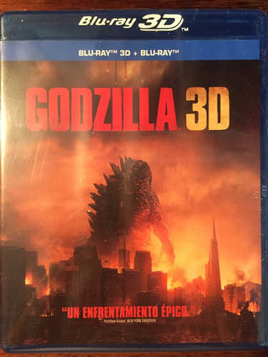 Blu-ray Godzilla (2014) 3d + 2d