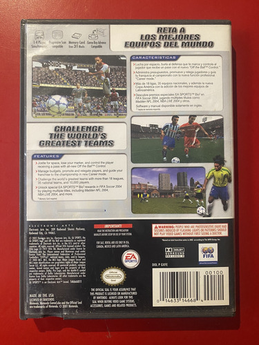 Fifa Soccer 2004 Nintendo Game Cube (Usado)