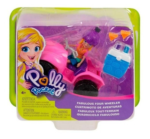 Polly Pocket Cuatrimoto De Aventuras!