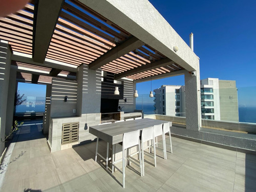 Gran Depto Arriendo Año Corrido, 4 Dor, 3 B, Vista Al Mar