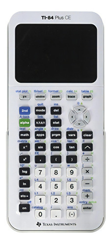 Texas Instruments Ti-84 Plus Ce, Calculadora Gráfica, Blanco