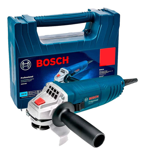 Esmeril Amoladora 850w Bosch Gws 850 Nuevo + Maleta