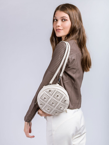 Mochila Prune Dominique Blanco Oferta !!!