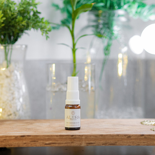 Desodorante Natural Mini Aludra 10ml Vegano Sem Alumínio p/ Axilas Pés e Íntima Não Mancha Roupas Clareia Hidrata Ideal p/ Viagem e Uso Diário com Óleos essenciais
