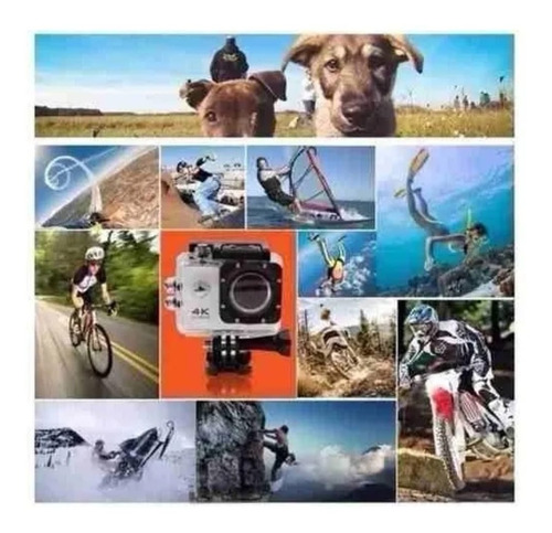 Câmera A Prova D'água Full Hd 4k Go Cam Ultra Pro Sport Ação