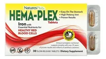 Comprar Hema-plex con hierro y nutrientes esenciales 30 cucharadas de Naturesplus