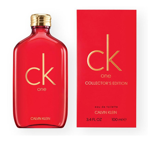 Ck One Red Collector Edicion Edt 100ml Silk Perfumes Ofertas