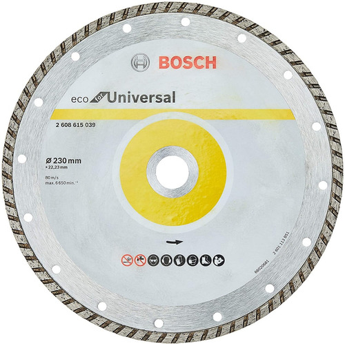 Disco Diamante Eco Turbo 9in Bosch 26086