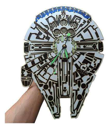 Halcon Milenario Star Wars Decoracion Regalo 40cm 2 En 1