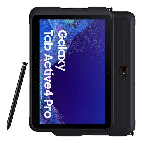 Tablet Samsung Sm-t630n Galaxy Active 4 Pro 10 64gb Negra Color Negro
