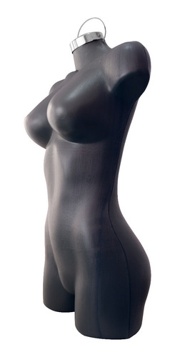 Maniqui, Maniquie 3/4 Dama, Color Negro Mujer, Busto