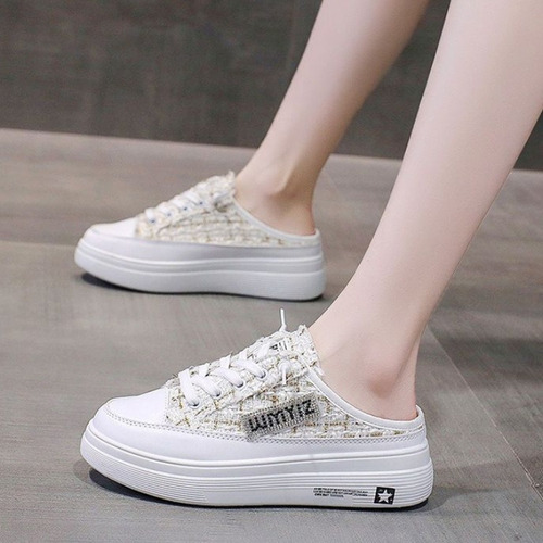 N Sandalias De Tacón Mujer Tenis Plataformas