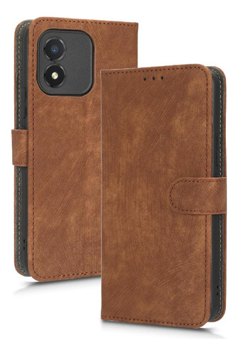 Funda Para Honor X5 4g Flip Folio Wallet Rfid Tarjeta De