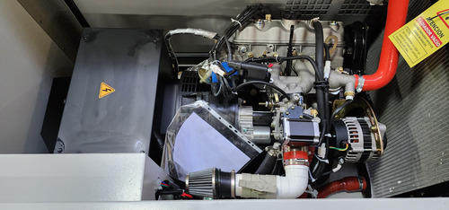 Grupo Electrogeno A Gas Trifasico 40 Kva Isuzu Con Tablero