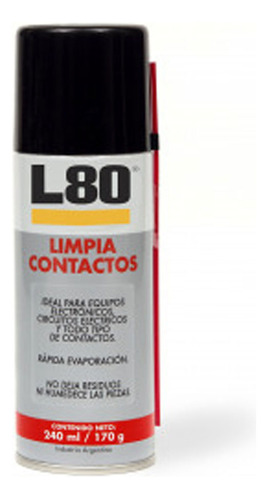 Limpia Contactos En Spray L80 240ml H Y T 