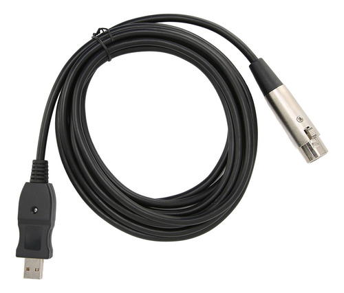 Cable Convertidor De Micrófono, Cable Adaptador Usb A Xlr Co