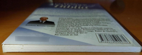 Como Entender A Bíblia Hermenêutica Orientações Práticas Para A Interpretação Antônio Renato Gusso (Usado)