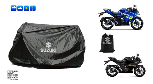 Funda Ligera Moto Suzuki Gixxer 150/250 Excelente Calidad