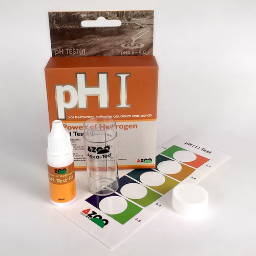 Medidor Test De Ph 4.5 A 9 Azoo Acuarios Plantados Peces