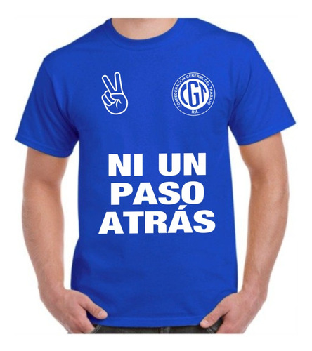 Remera Cgt Trabajadores Camioneros Moyano Confederacion Paso