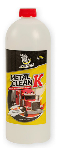 Acido Limpiador Aluminio Metal Clean K Concentrado Castelan