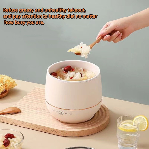 Olla Eléctrica Genérica Dfg-001 350w Blanco 1.8l