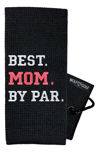 Toallas De Golf Wolf - Mejor Mamá A La Par - Accesorios D