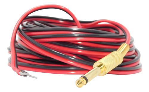 Cable Para Bafle Parlante Potencia Plug A Pelado 10mts Hamc