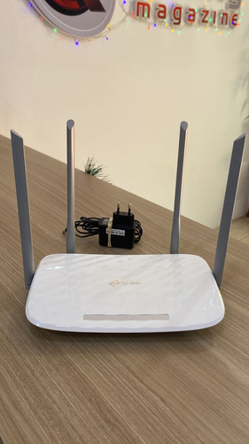 Roteador Tp-link Archer C5 W Branco Gigabit Ac1200 Usado 