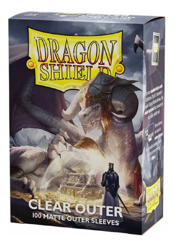 Protector Dragon Shield Standard, Matte Outer Sleeves, Clear