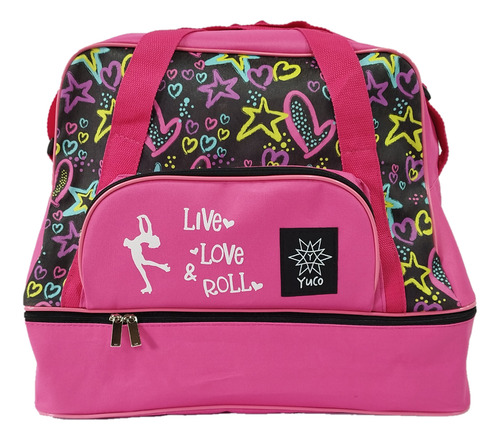 Bolso Cajon P/patin Artistico Estampado (opc Personalizable)