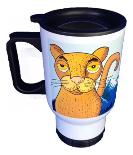 Mug Ilustración Puma