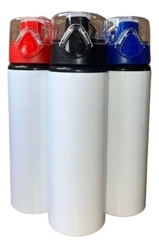 Kit De 3 Botellas De Aluminio Flexibles De 750 Ml For