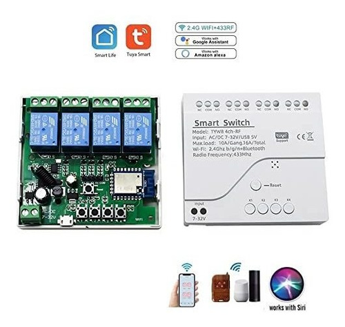 Mhcozy, Wifi Inteligente, Rf, Bluetooth, Contacto Seco Inalá