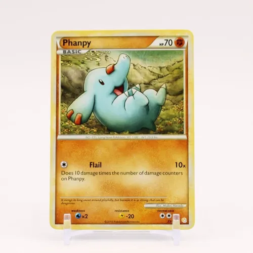 Cartas Pokemon Phanpy Hgss