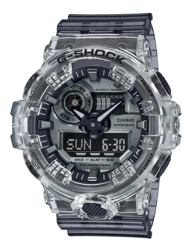Reloj Casio Ga-700sk-1acr G-shock Iluminator-blanco