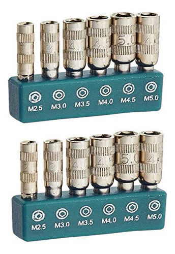 Conector Hexagonal Xmhf De 6 Puntos, Vástago H4, 6 En 1, 2,5