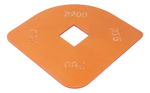 Localizador De Cantos Arredondados Radius Template Jig R15 R