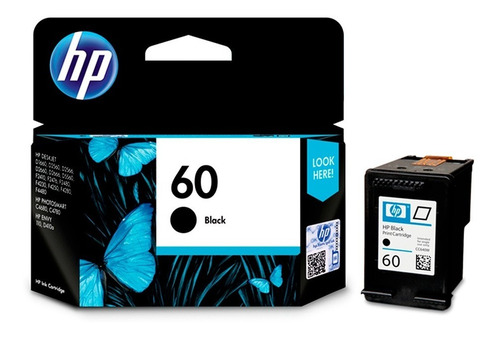 Imagen 2 de 10 de Combo Cartucho Hp 60 Original Negro + Color Cc640wl Cc643wl