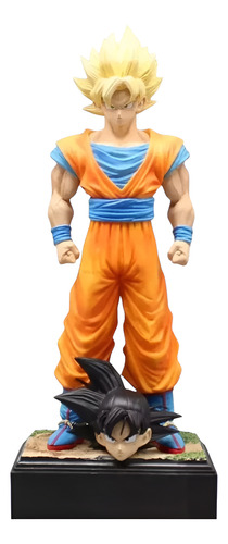 Figuras Dragon Ball Guerreros Z C/ Base Goku, Trunks Yamcha