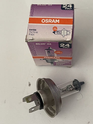 Ampolleta Osram H4 24v 75/70w Lamparas Halogenas
