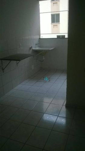 Apartamento Com 2 Dormitórios À Venda, 45 M² Por R$ 110.000,00 - Paciência - Rio De Janeiro/rj - Ap0343