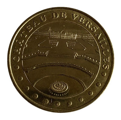 Medalla Conmemorativa Año 2000 Palacio De Versalles Paris