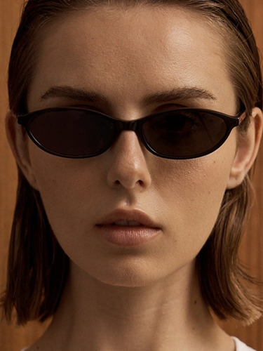 Gafas De Sol Ovaladas Vintage Con Montura Pequeña Para Mujer