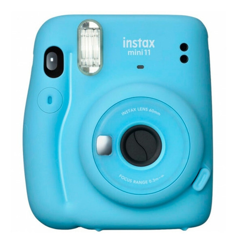 Imagen 1 de 8 de Cámara Instantánea Fujifilm Instax Mini 11 Aa Celeste Nnet