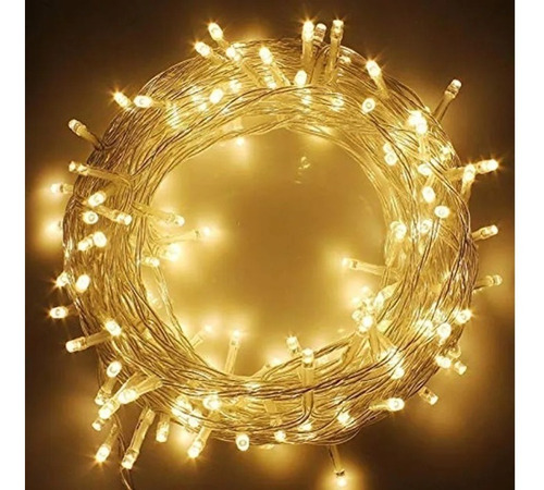 Guía De 40 Luces Blancas De Navidad Led De 4m A Pila