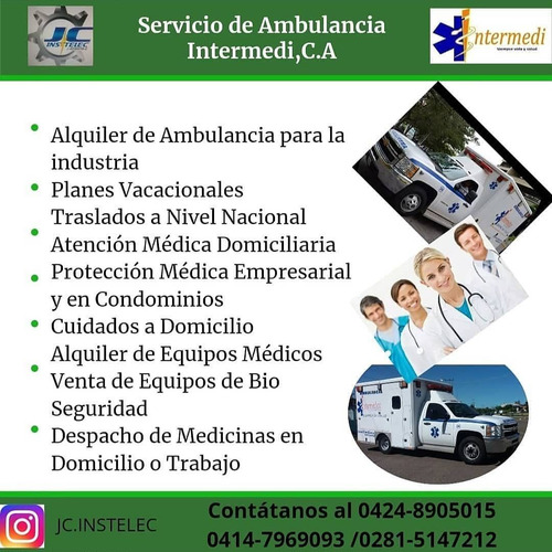Imagen 9 de 10 de Alquiler Y Venta De Ambulancias. Traslados A Nivel Nacional