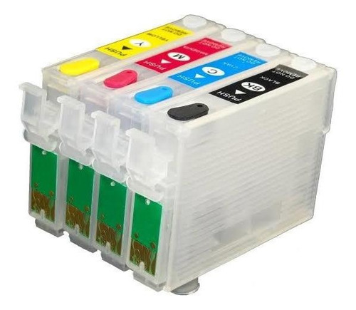 Cartucho Recarregável Para Epson T23 T24 Tx105 Tx115 Tx1500